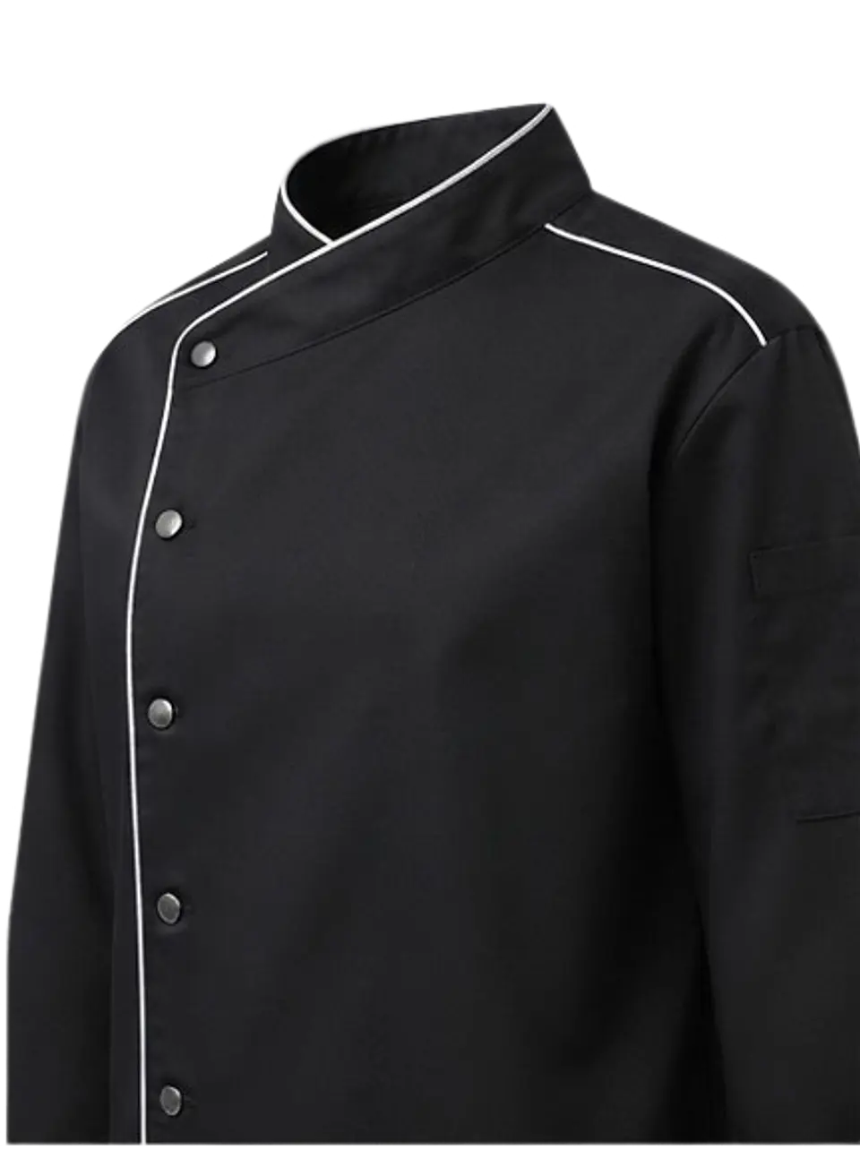 CHAQUETA CHEF GABARDINA CON VIVO 1