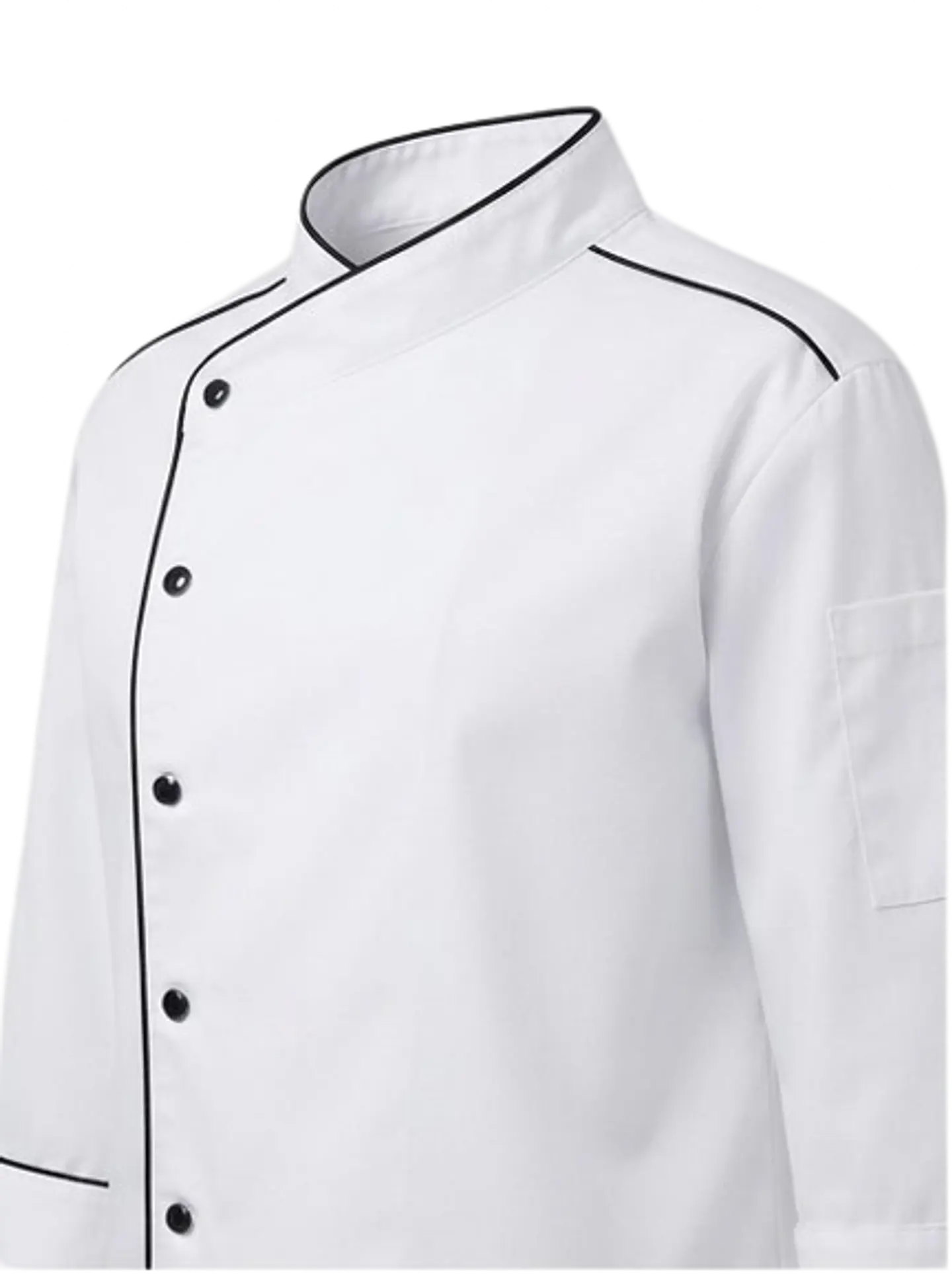 CHAQUETA CHEF GABARDINA CON VIVO 2