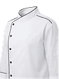 CHAQUETA CHEF GABARDINA CON VIVO - Miniatura 2