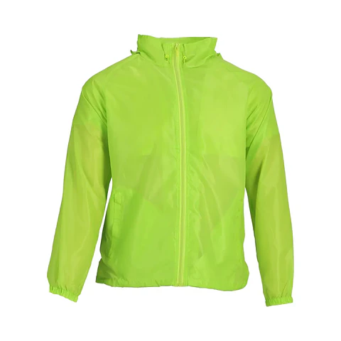 CORTAVIENTO CON POLAR AMARILLO FLÚOR