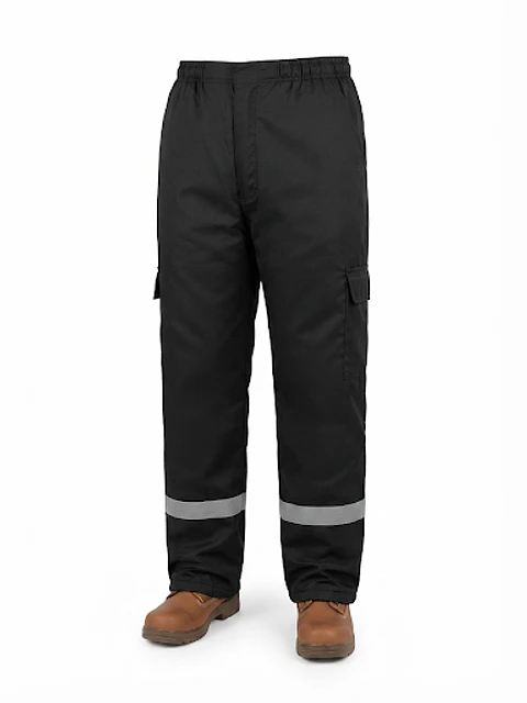 PANTALÓN CARGO POPLIN CON REFLECTANTE 