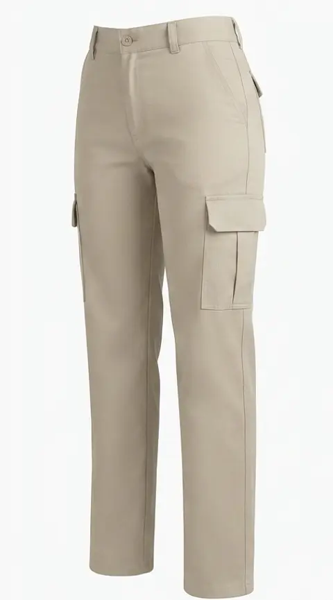 PANTALÓN CARGO GABARDINA DAMA