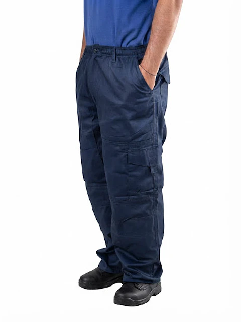 PANTALÓN CARGO GABARDINA CON POLAR
