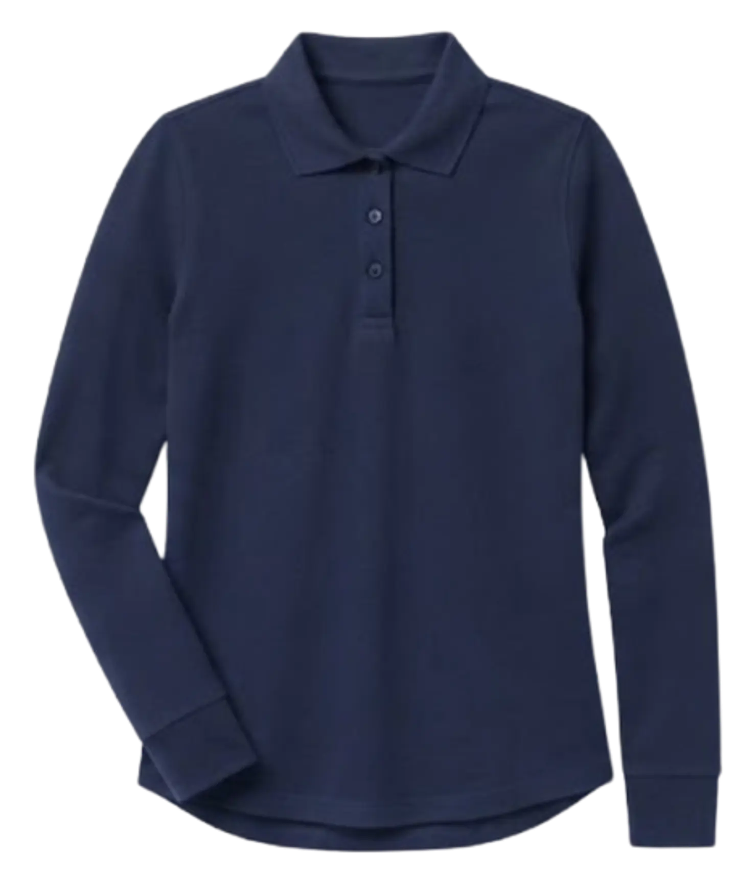 POLERA PIQUE DAMA MANGA LARGA  1