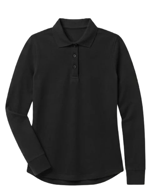 POLERA PIQUE DAMA MANGA LARGA 
