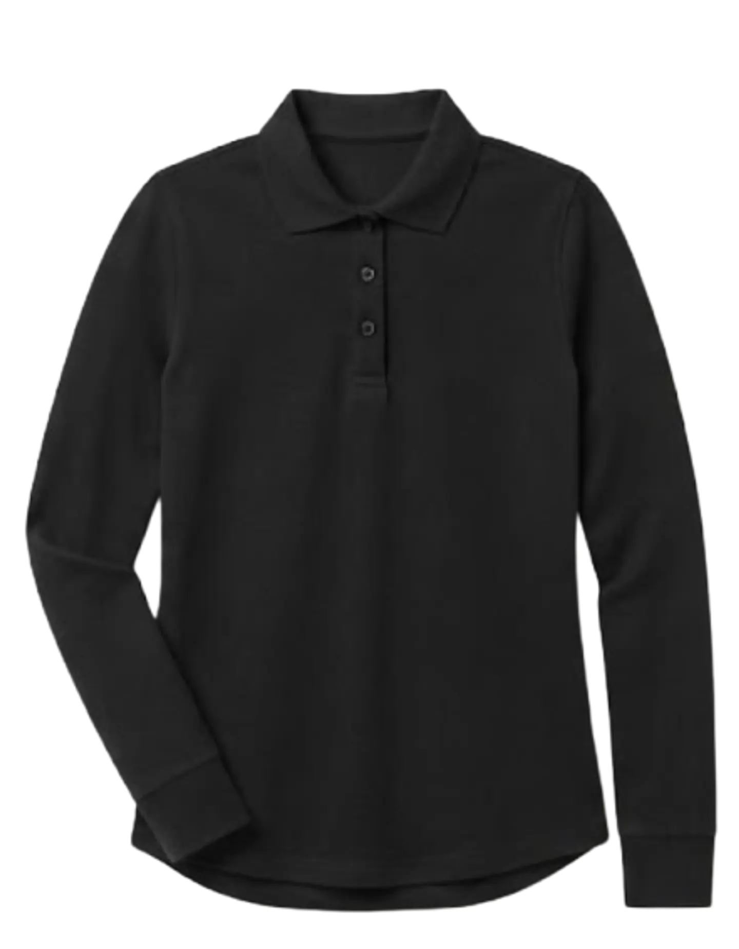 POLERA PIQUE DAMA MANGA LARGA  2