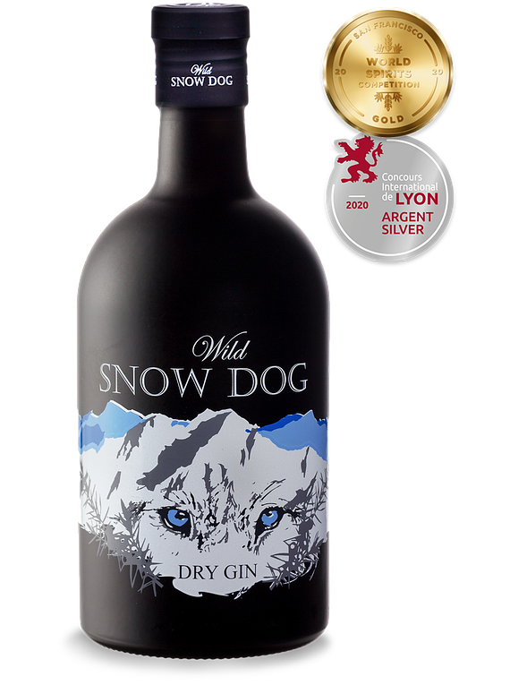 Gin Wild Snow Dog - Dry Gin 