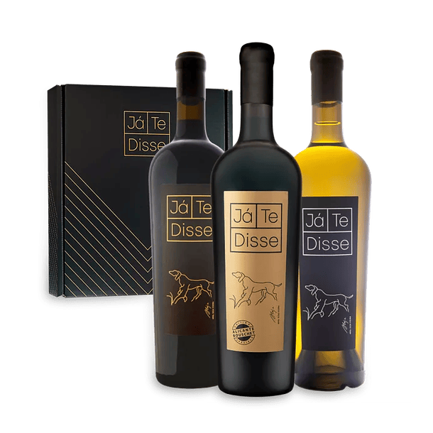 CONJUNTO Já Te Disse - Tinto / Alicante Bouschet / Branco