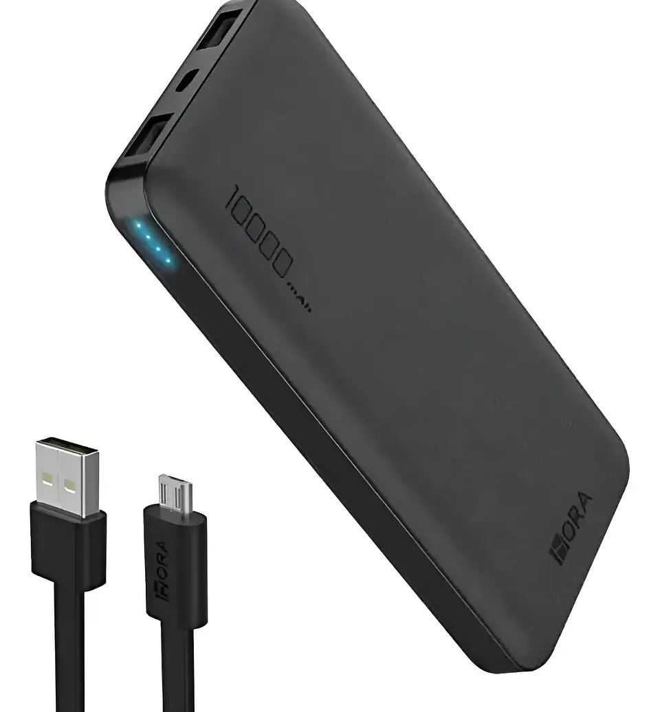 Power Bank Portable Cargador Original 10.000mah 1 Hora 1