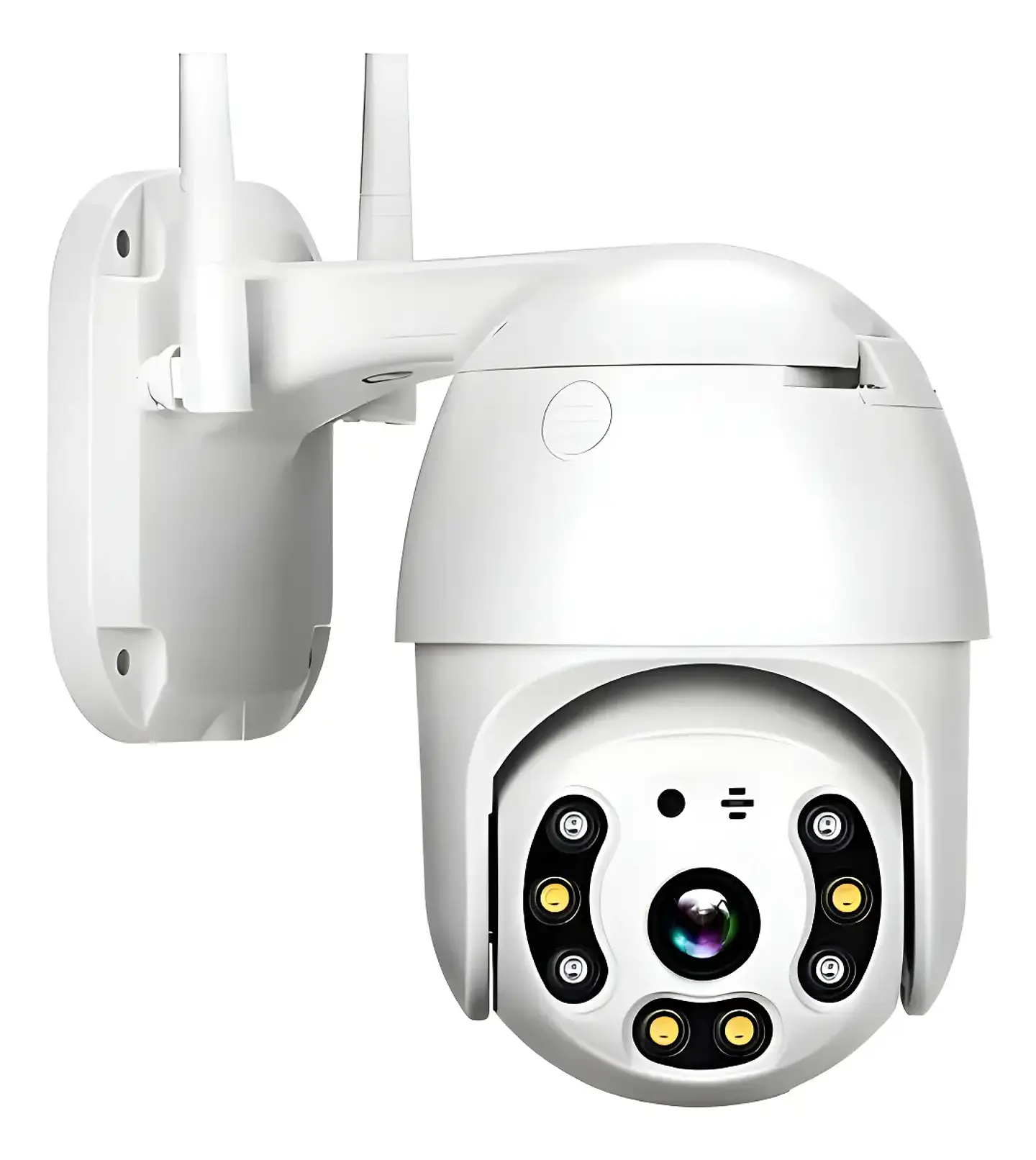 Cámara De Seguridad Domo Exterior Ip Wifi 360° V Noct Jortan Color Blanco 1