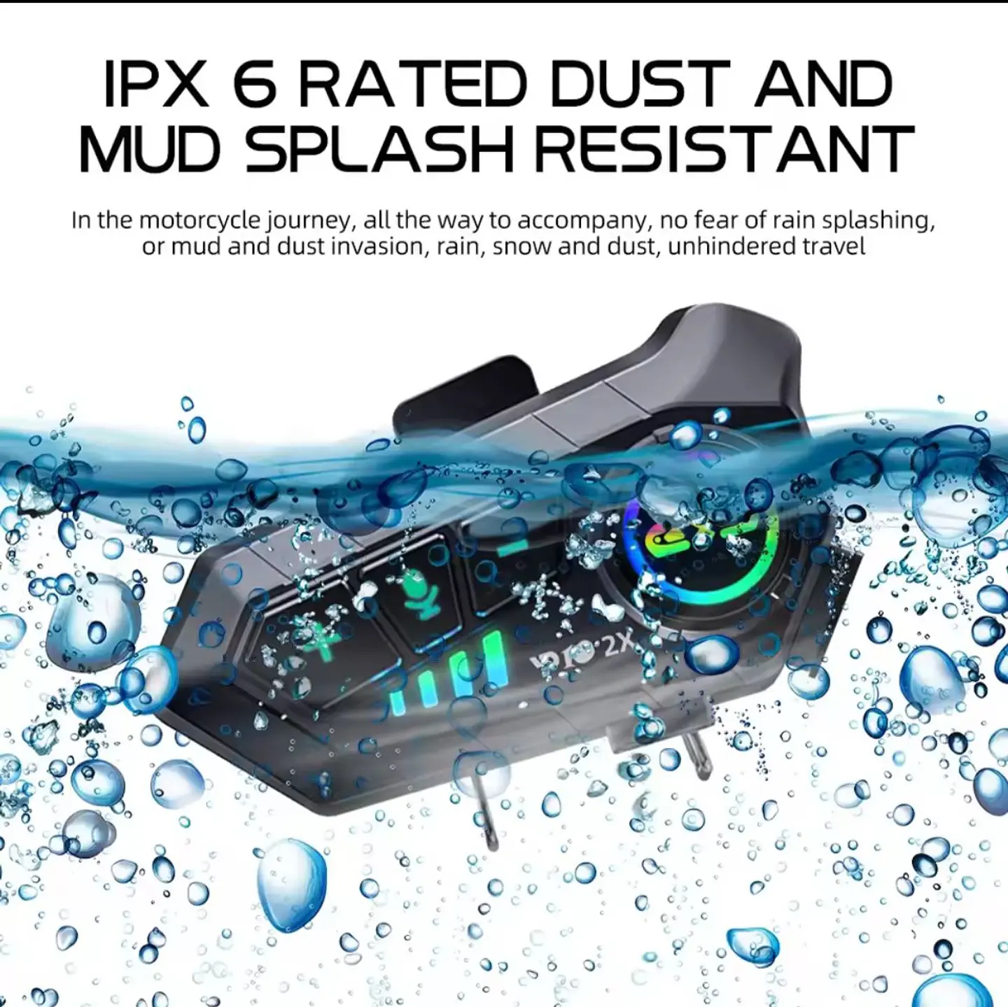 Intercomunicador Y10x2 Moto Bluetooth 2