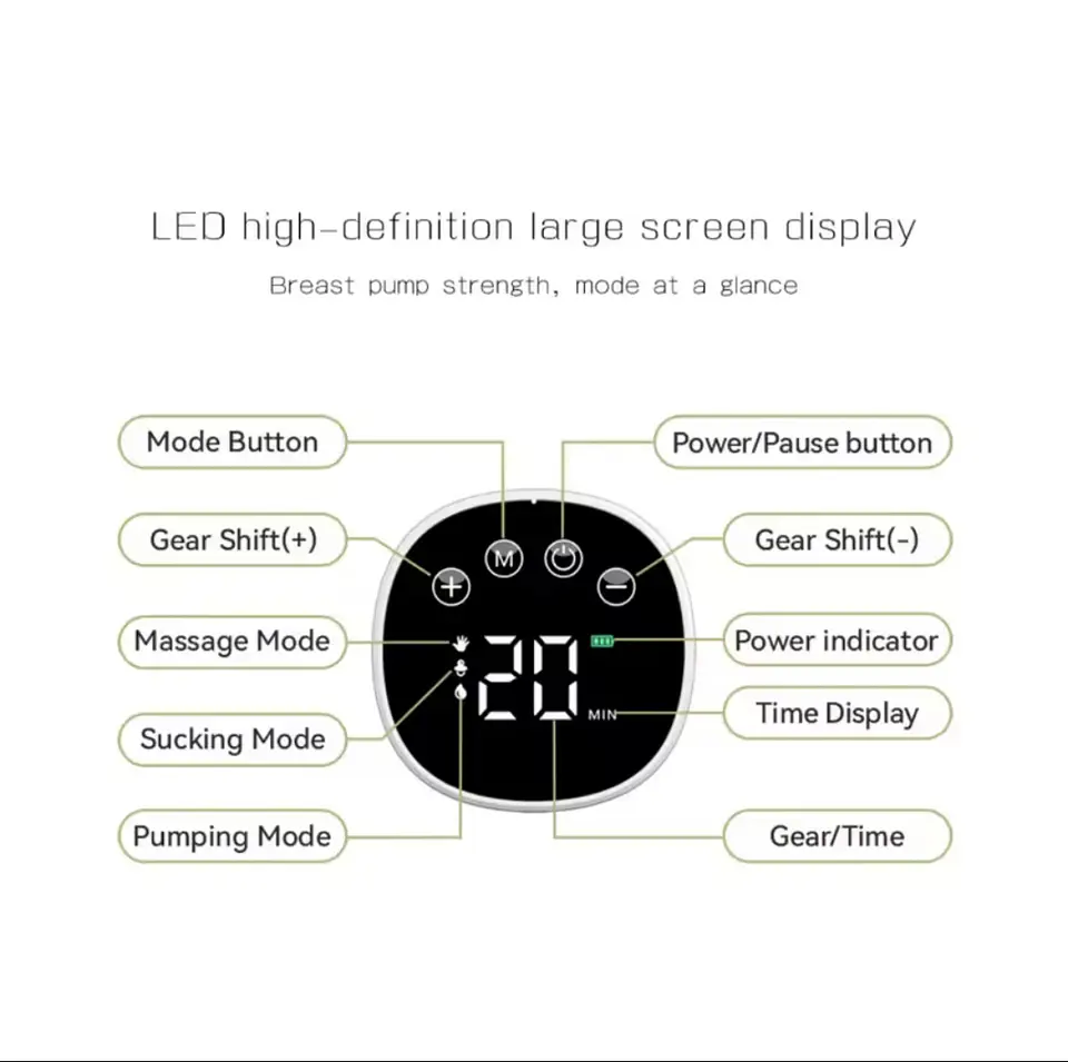 Extractor De Leche Recar Portatil My376 3