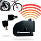 Candado Para Disco De Moto Con Alarma De - Miniatura 1