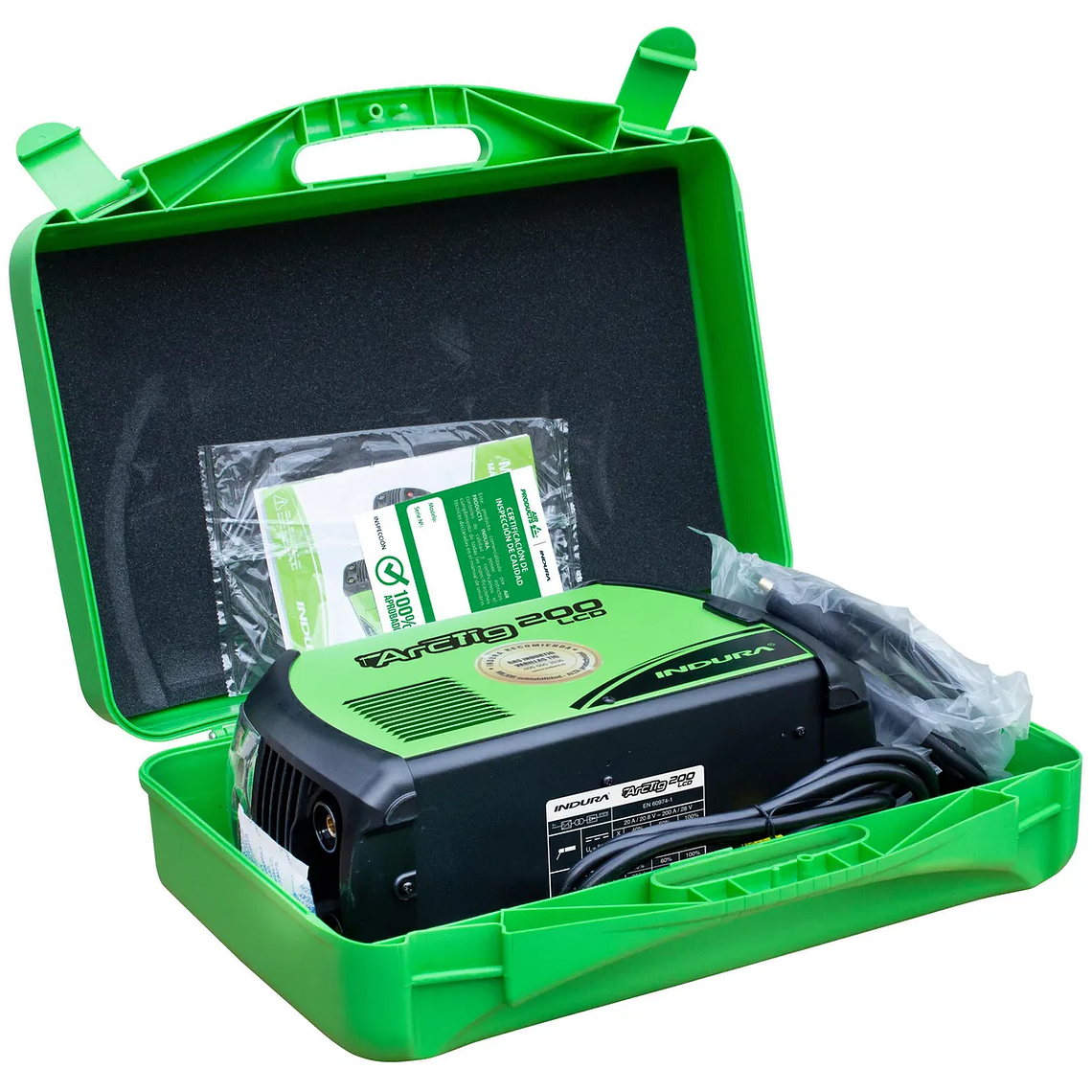 Soldadora Arco Manual/TIG (Lift Arc) 200 amp Pantalla LCD 2