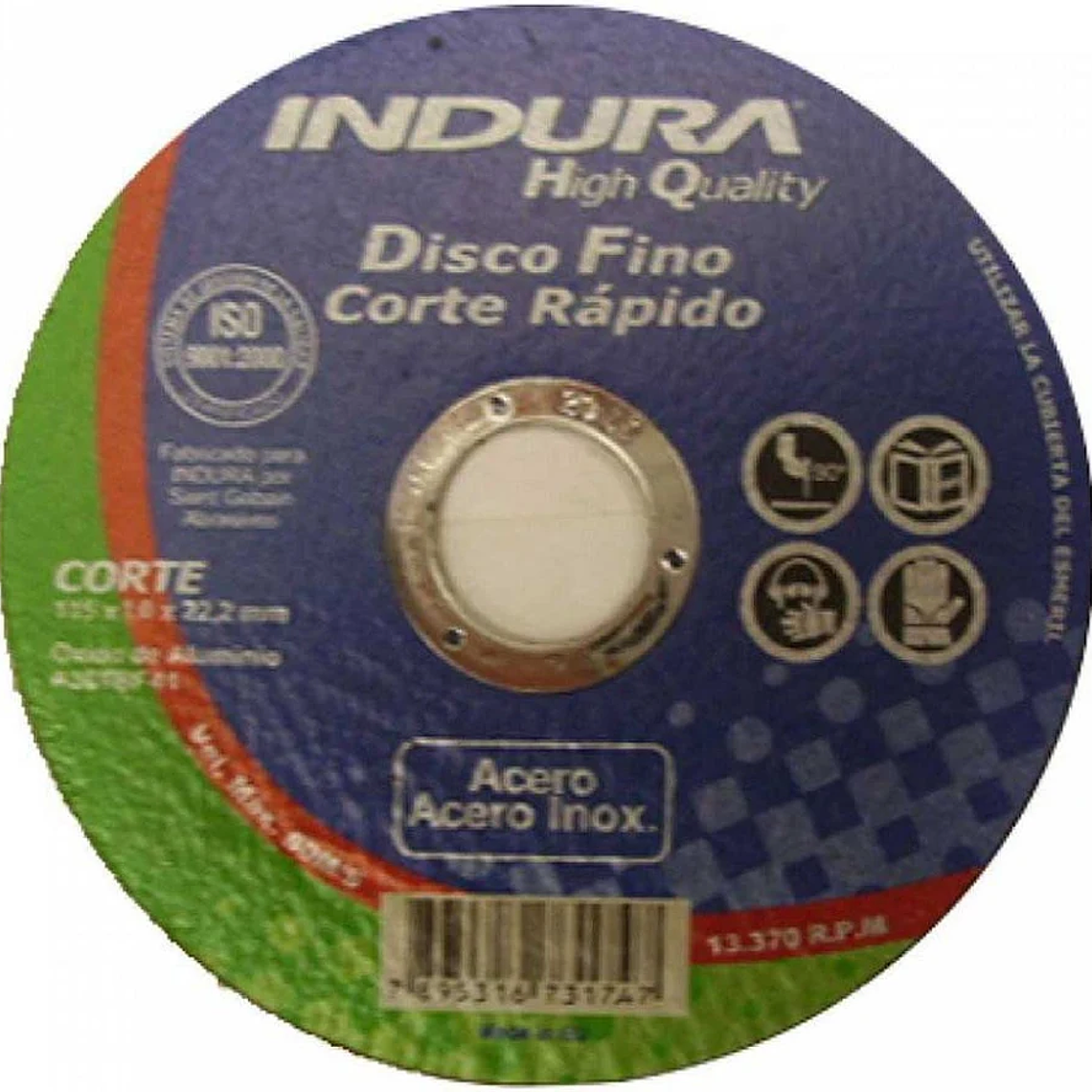 Disco de Corte HQ 7” x 3,2 x 22,2 mm - 25 unidades 1