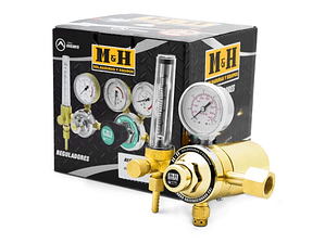 Regulador flujo manómetro Co2 