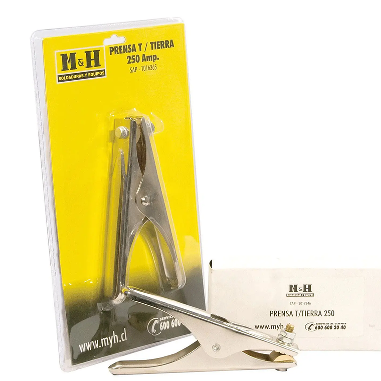 Prensa toma tierra 250 AMP - Caja  2