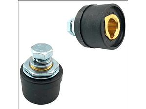 Conector DINSE hembra P/Máquina 50 MM2 