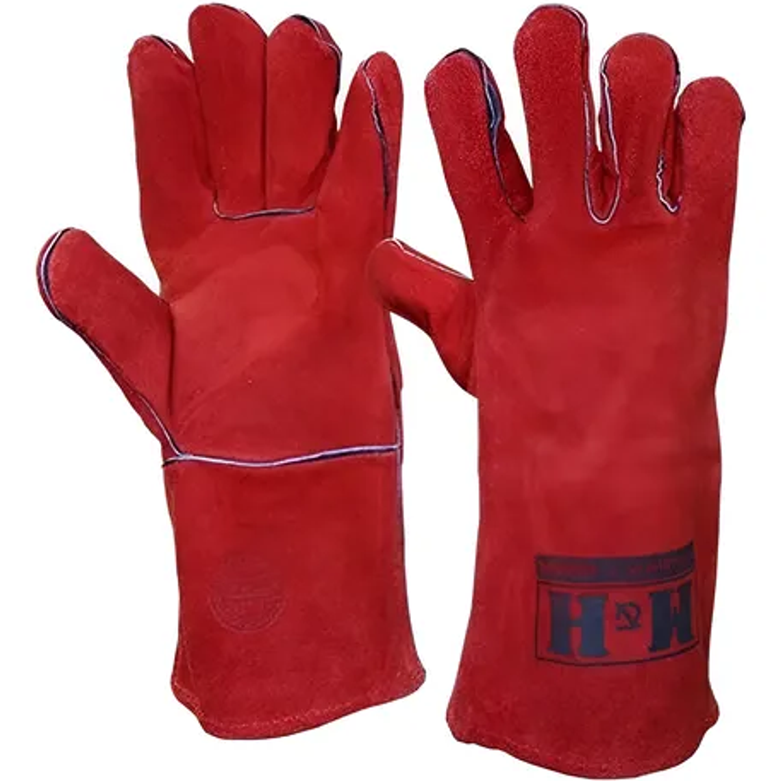 Guante Soldador descarne Rojo - Puño #15 1