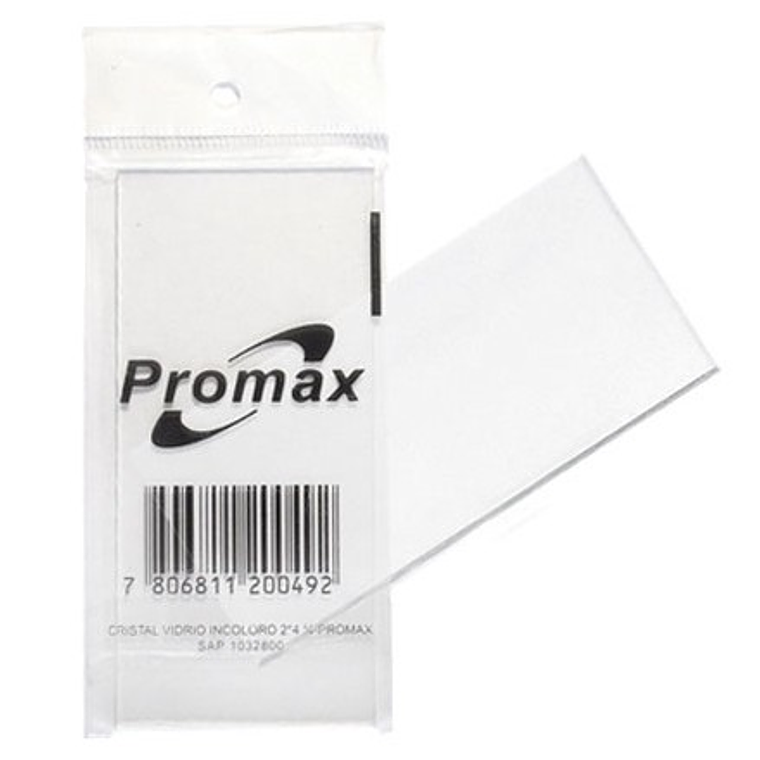 Cristal vidrio incoloro 2*4 ¼  1