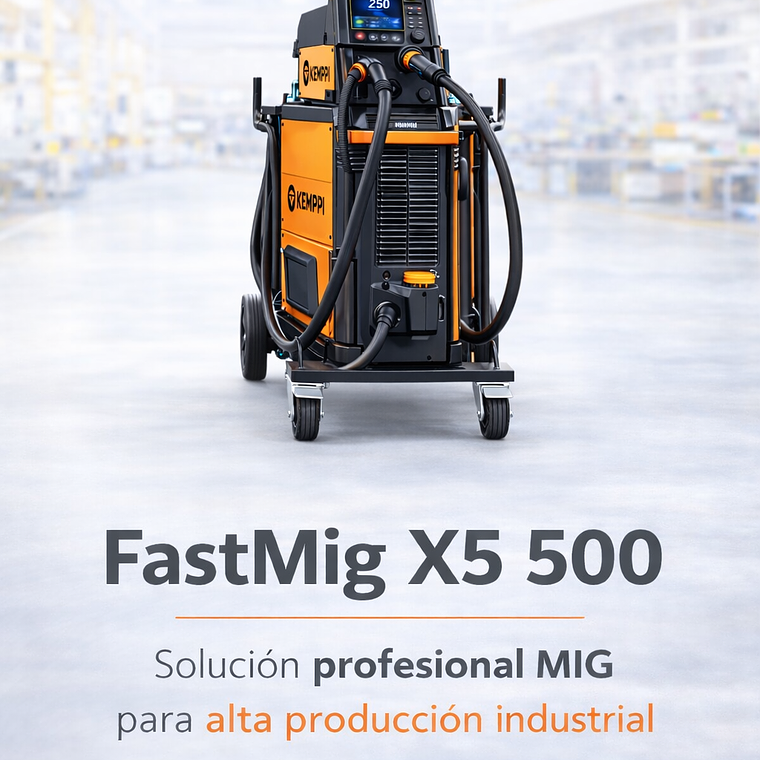 FASTMIG™ X5 MIG SINÉRGICO, ARCO MANUAL Y TIG 1
