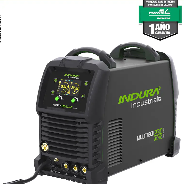 Soldadora Inversora multiproceso MULTITECH 230 AC/DC ALUMINIUM 1
