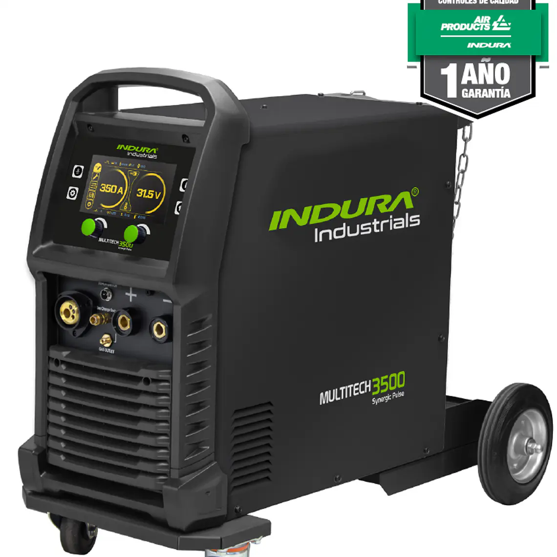 Soldadora Inversora Multiproceso MULTITECH 3500 SYNERGIC PULSE 1