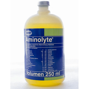 Aminolyte Hidratante Vitaminico Perros Gatos 250Ml