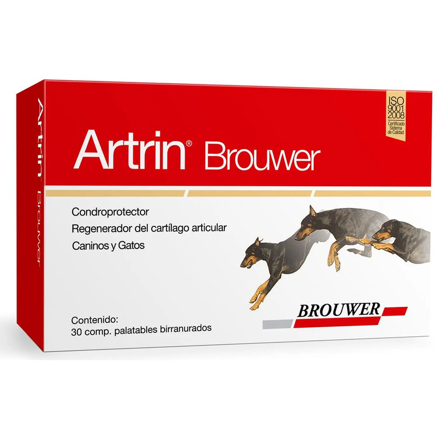Artri-N Brouwer Regenerador Cartilago Perros Gatos 30 Tab