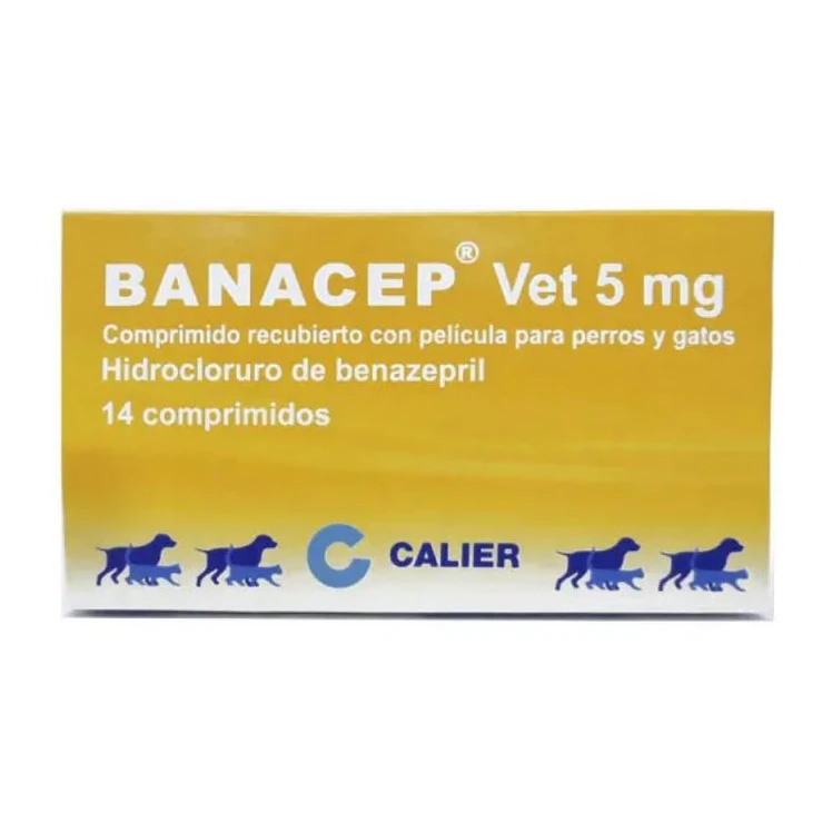 Banacep Vet Perros Gatos 5Mg Tabletas X14