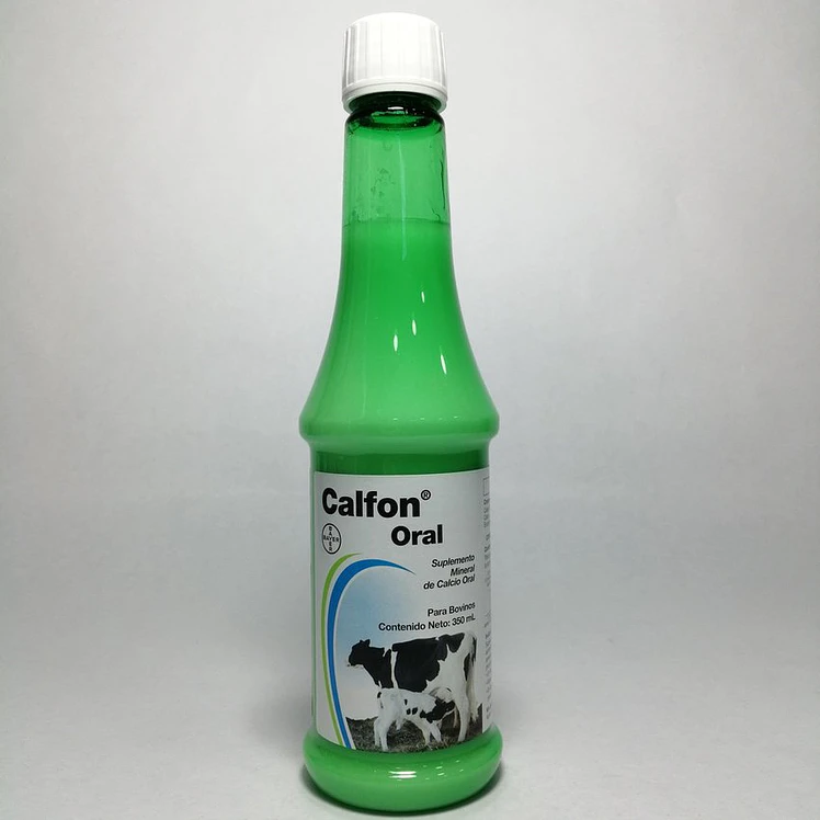 Calfon Oral Suplemento Calcificante Bovinos 350Ml