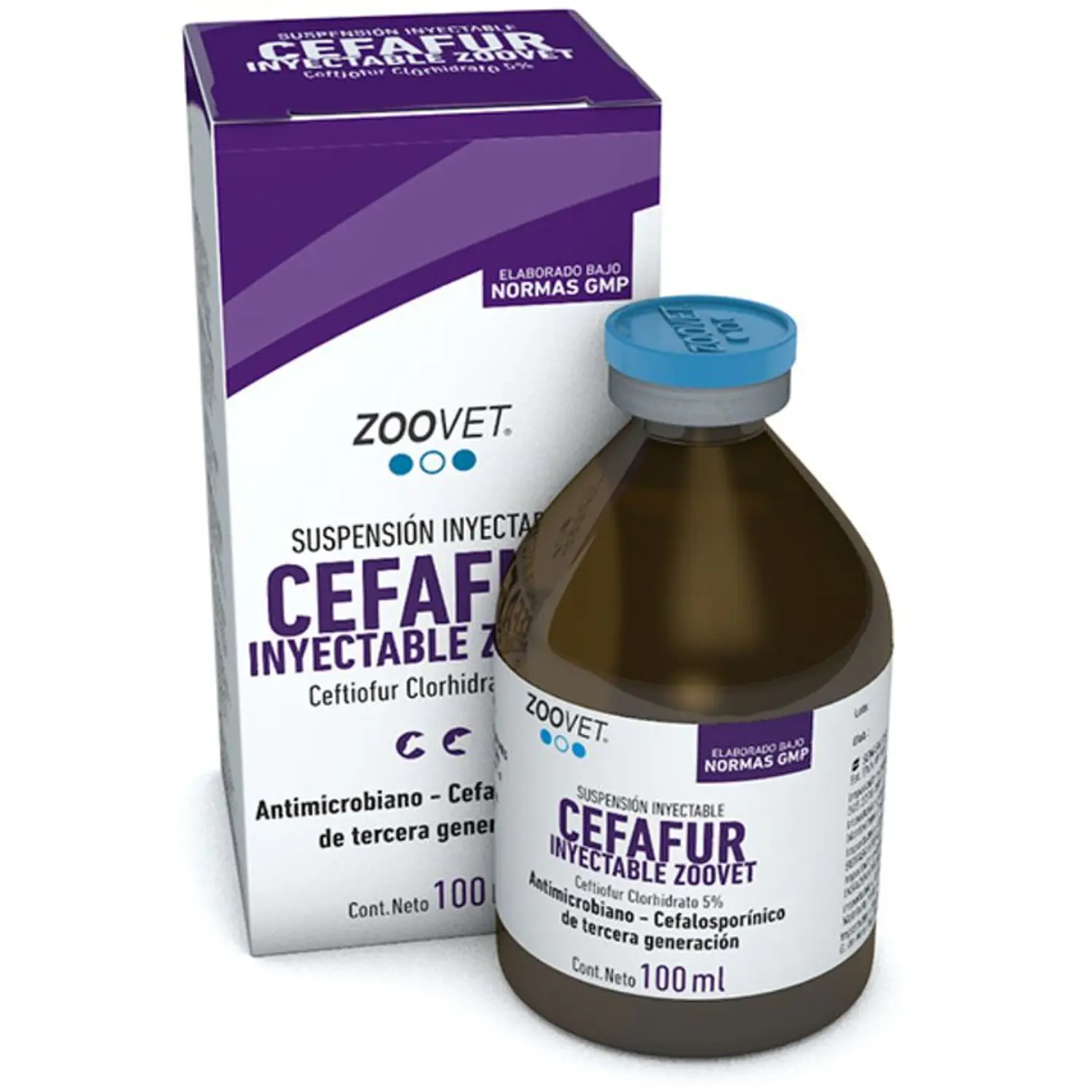 Cefafur Antibiotico Antiflamatorio Bovinos 100Ml