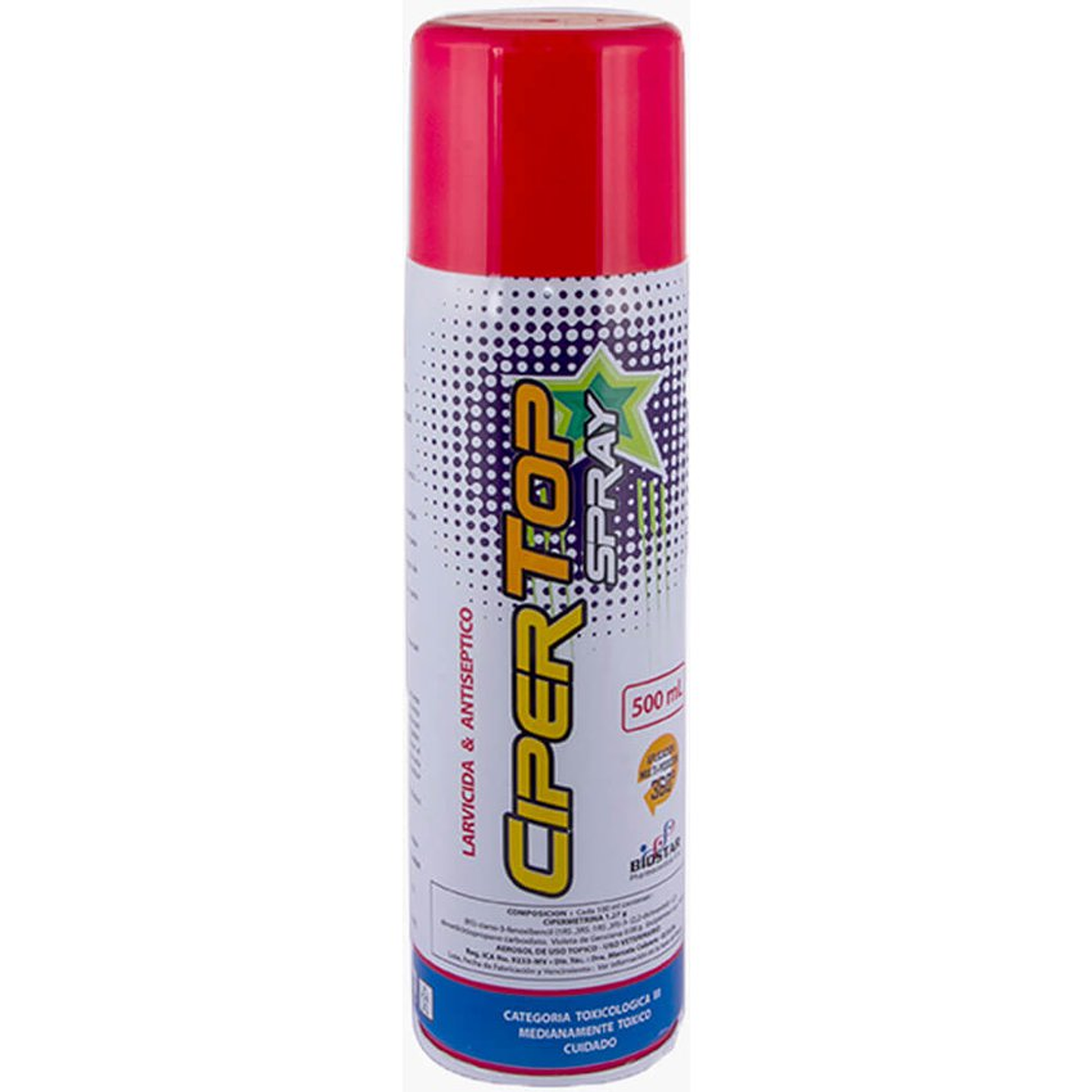 Cipertop Larvicida Antiseptico Equinos Y Otros Animales 500Ml