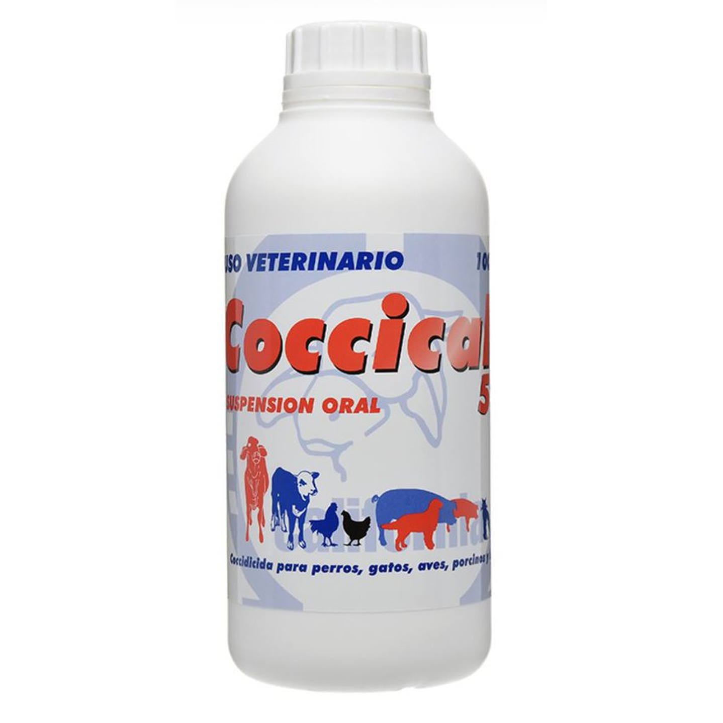 Coccicalf 5 Antiparasitario Interno Perros Gatos 500Ml