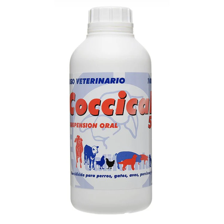 Coccicalf 5 Antiparasitario Interno Perros Gatos 500Ml