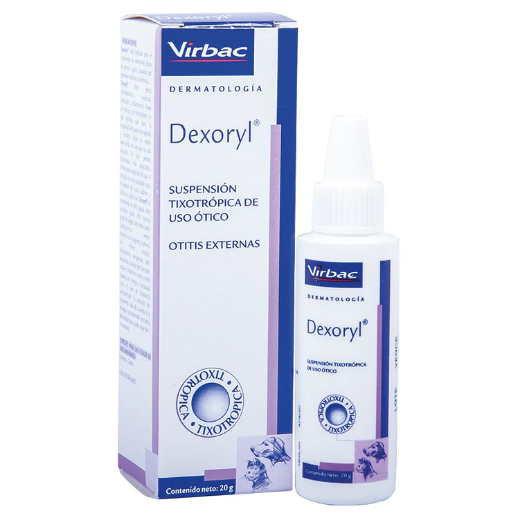 Dexoryl Tratamiento Otitis Externa Perros Gatos 20G
