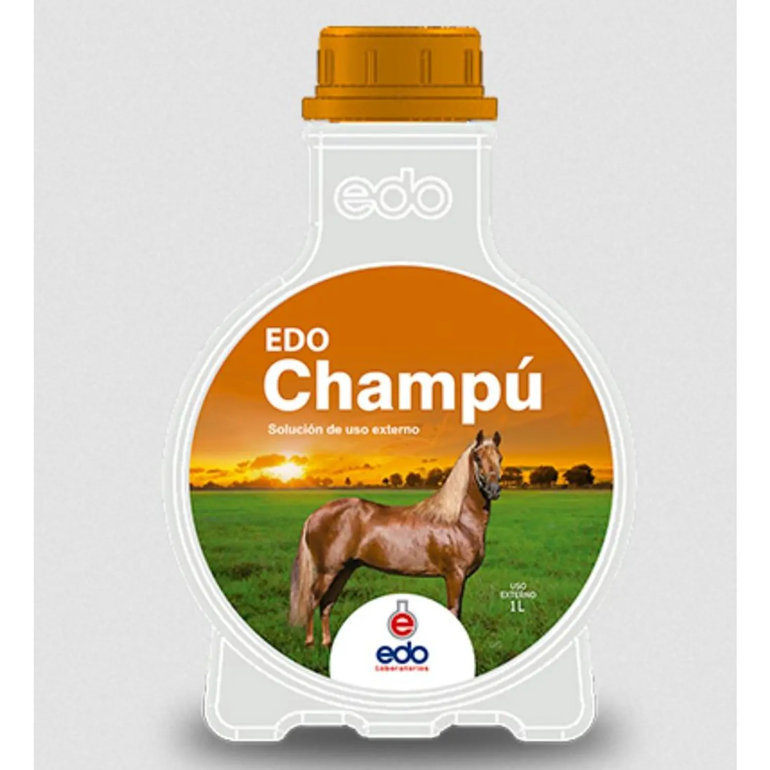 Edo Shampoo Equinos Con Aceite De Coco Y Citronella X1L