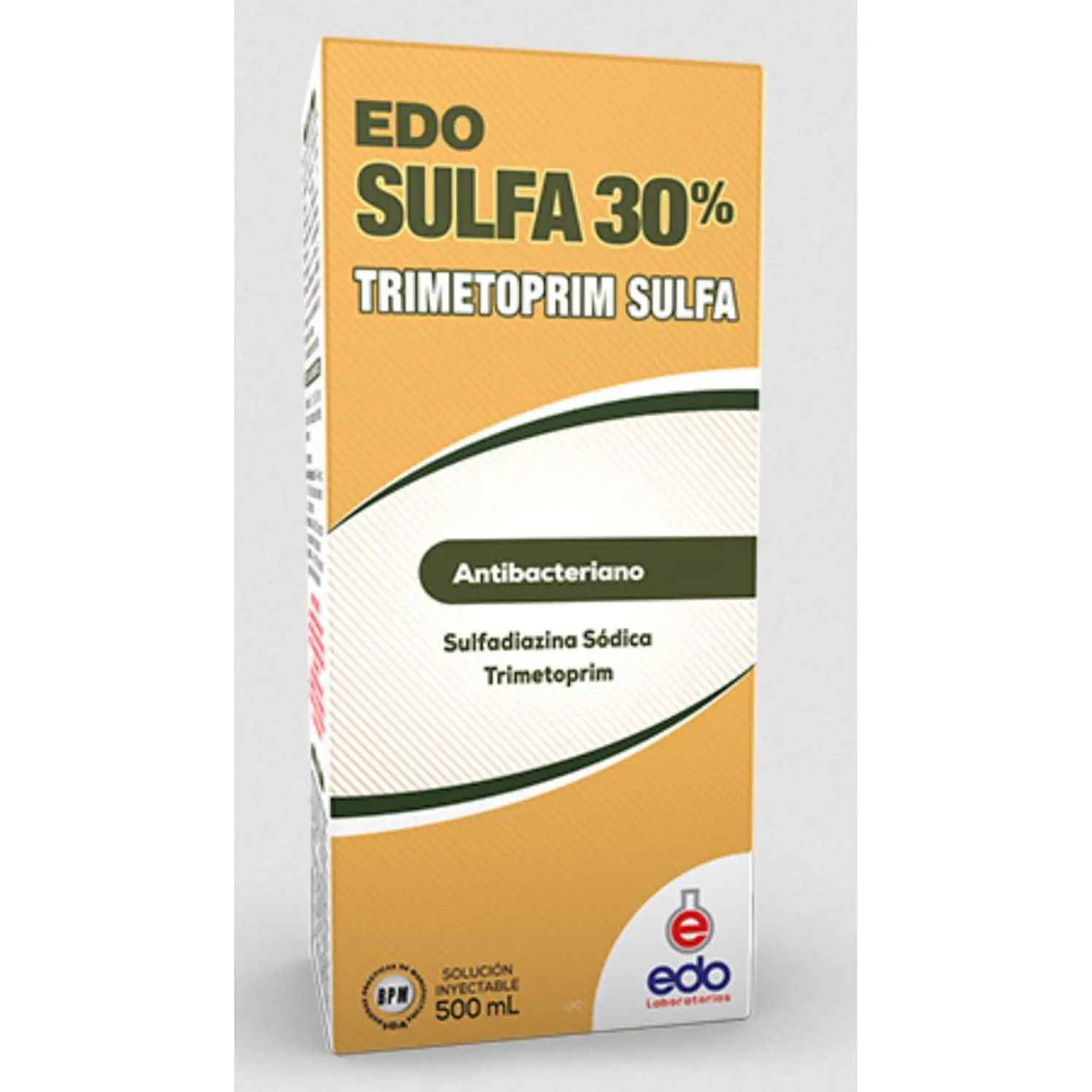 Edo Sulfa 30 Inyectable Antibiotico Perros 500Ml