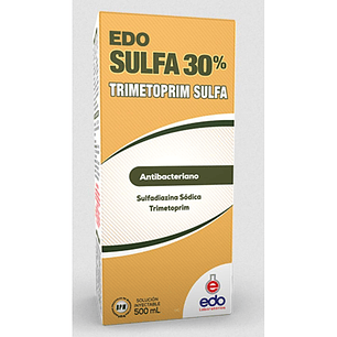 Edo Sulfa 30 Inyectable Antibiotico Perros 500Ml