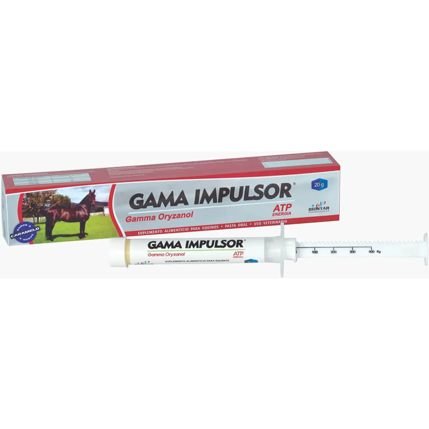 Gamma Impulsor Suplemento Alimenticio Equinos 20G