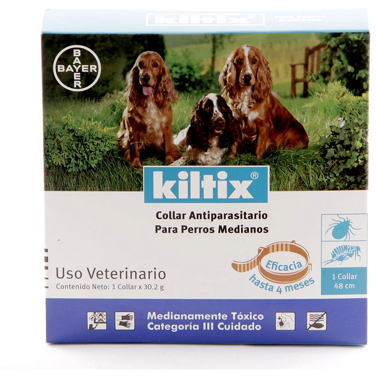 Kiltix Collar Antipulgas 48Cm Perros Medianos
