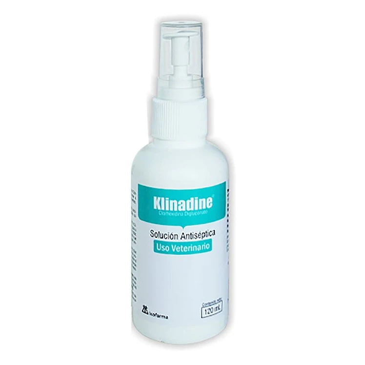 Klinadine Limpieza Desinfeccion Perros Gatos 120Ml