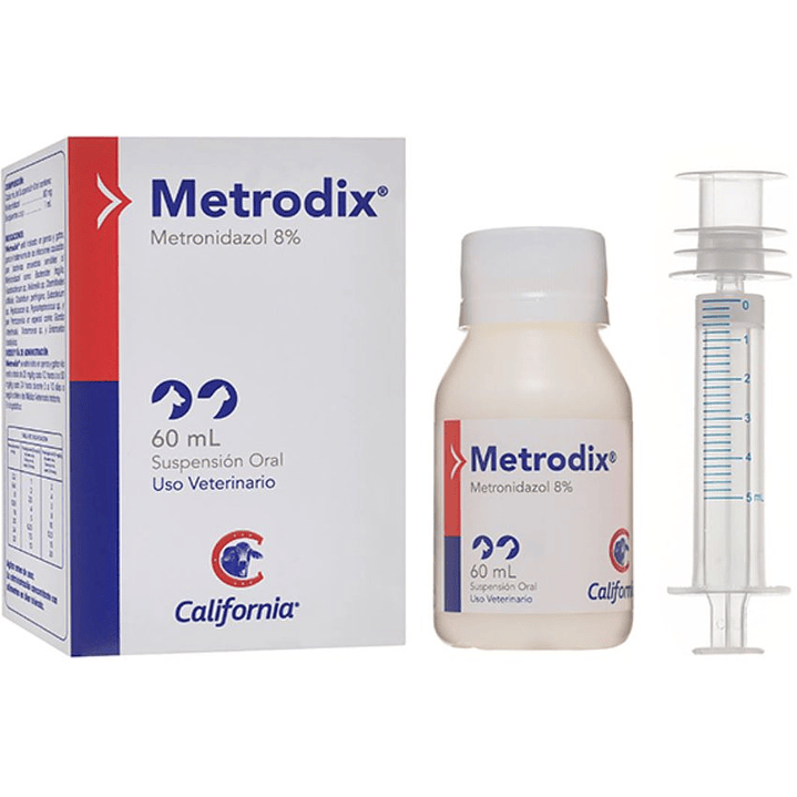 Metrodix Antiparasitario Suspensión Oral Perros Gatos 60Ml