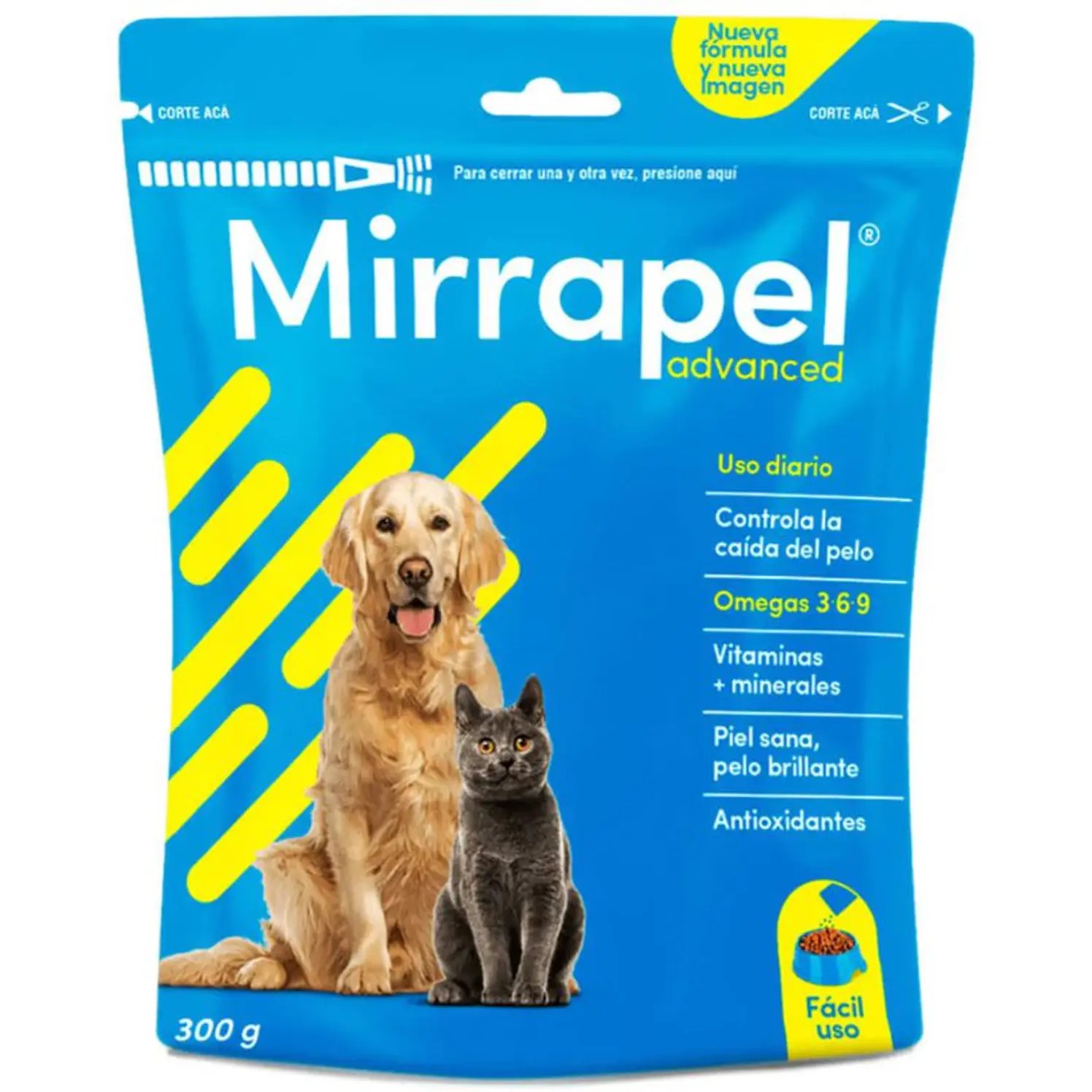 Mirrapel Advanced Multivitaminico En Polvo Perros Gatos 300G