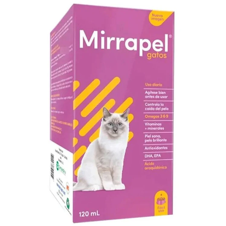 Mirrapel Multivitaminico Oleoso Gatos 120Ml