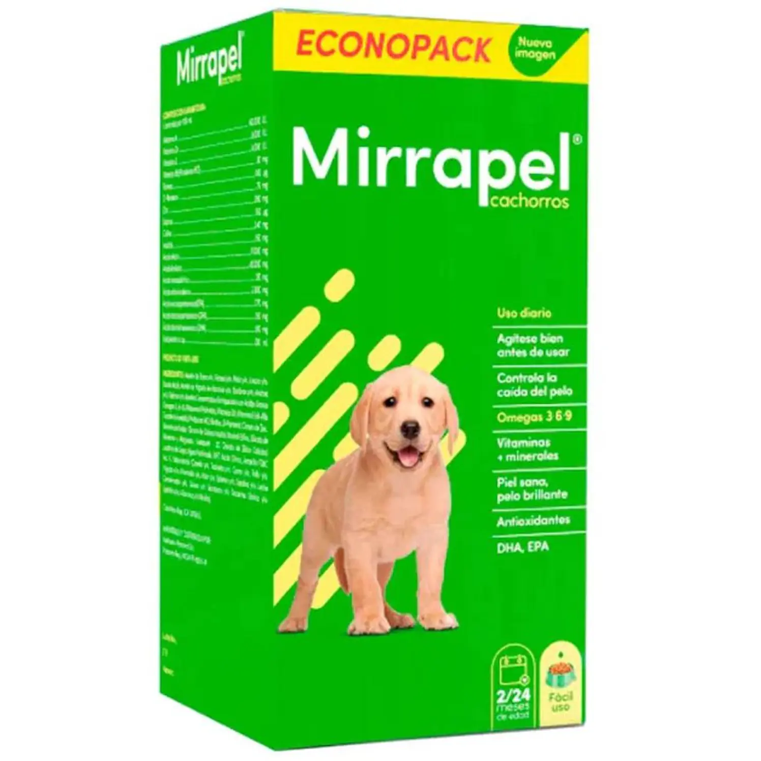 Mirrapel Multivitaminico Oleoso Perros Cachorros 120Ml