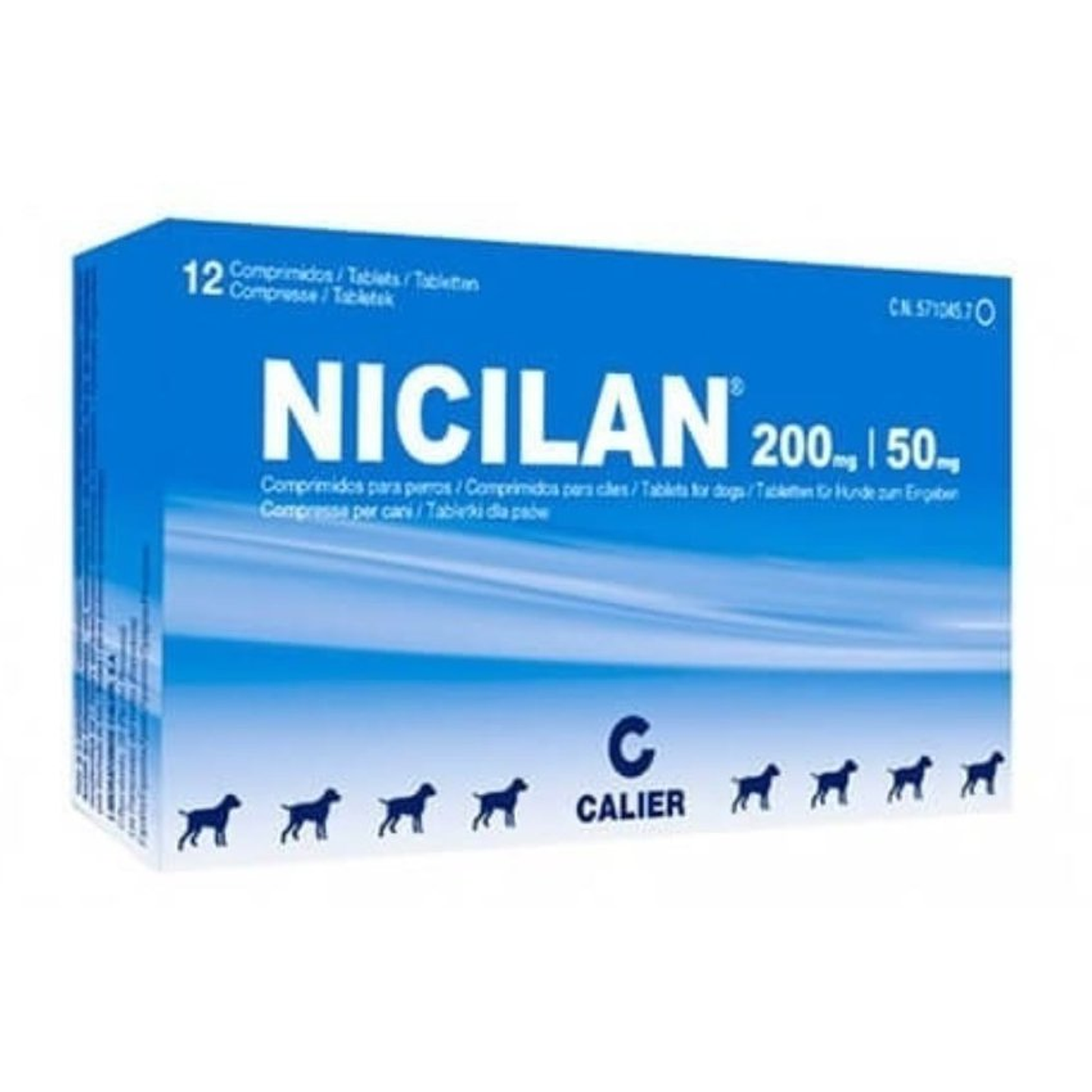 Nicilan Antibiotico Perros Gatos 200Mg Tabletas