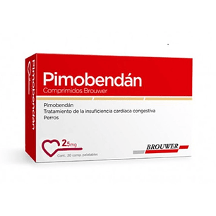 Pimobendan Insuficiencia Cardiaca Perros 2.5Mg Tabletas X20