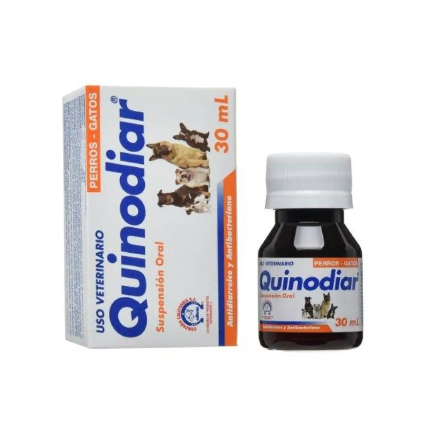 Quinodiar Antidiarreico Perros Gatos 30Ml
