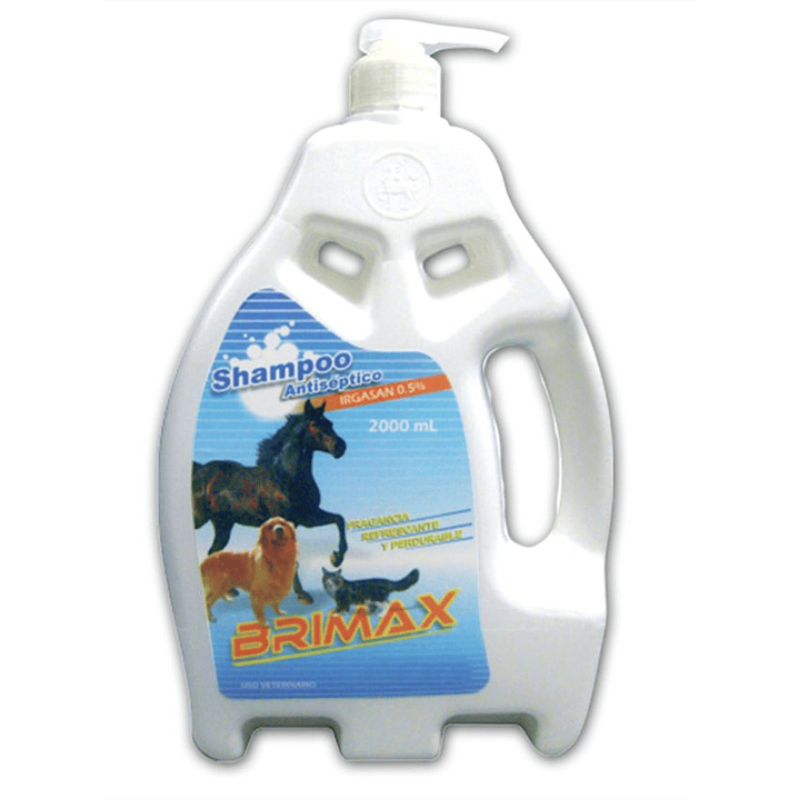 Shampoo Antiseptico Brimax Perros Gatos Caballos 2L